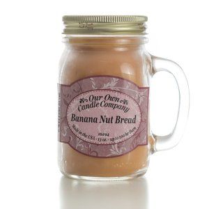 Banana Nut Bread Mason Candle